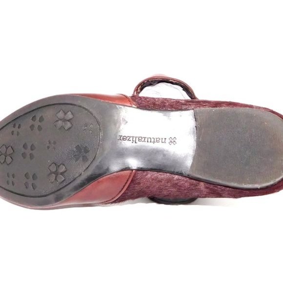 Naturalizer "David Bromstad" Unique Burgundy Leather Loafer * Size 6.5 - Picture 9 of 11